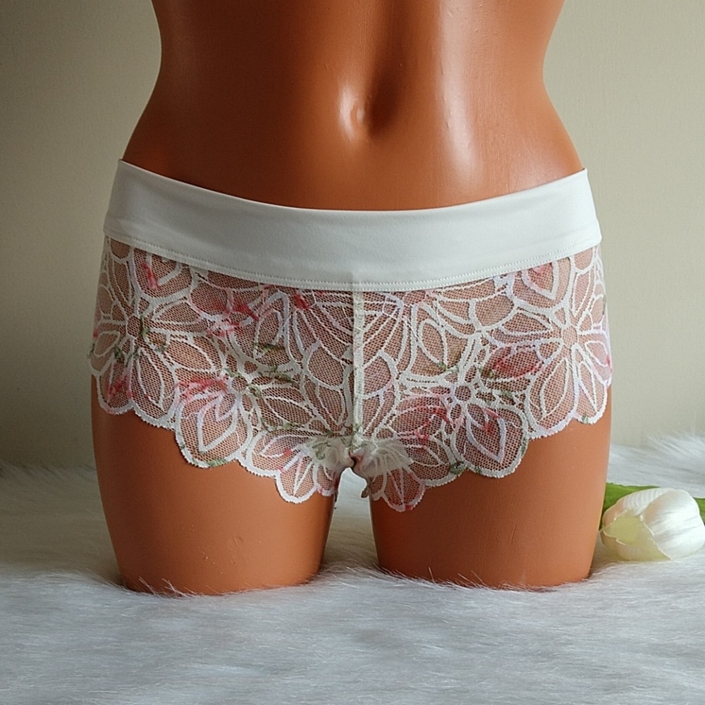 34C PINK VS DATE RACERBACK PUSH-UP BRA+ PANTY M. - Picture 3 of 7